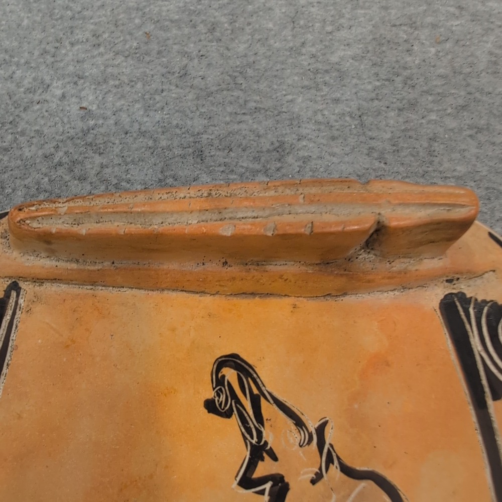 Unique Orange Ceramic Trinket Dish Elephant Design Decorative Collectible - Picture 3 of 4